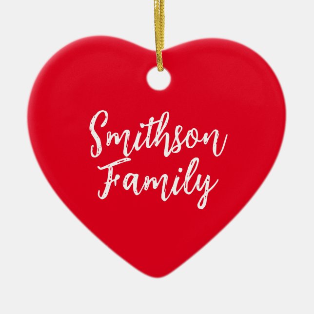 Ornamento Personalizado (Frente)