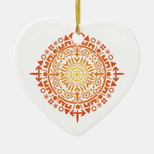 Ornamento personalizado art-Sun primitivo