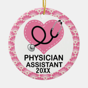 Ornamento personalizado assistente do presente do