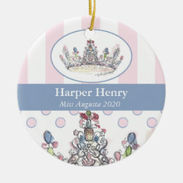 Ornamento Personalizado da Coroa Jewel