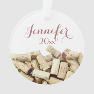 Ornamento Personalizado de Cadeias de Vinho