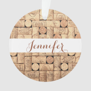 Ornamento Personalizado de Cadeias de Vinho