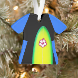 Ornamento Personalizado De Fato De Ferro De Surfis