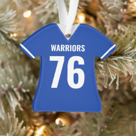 Ornamento Personalizado de Jersey