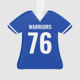 Ornamento Personalizado de Jersey