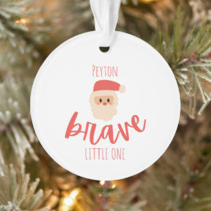 Ornamento Personalizado de Natal do cancer de infâ