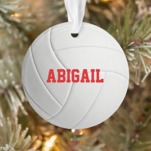 Ornamento Personalizado de Voleibol