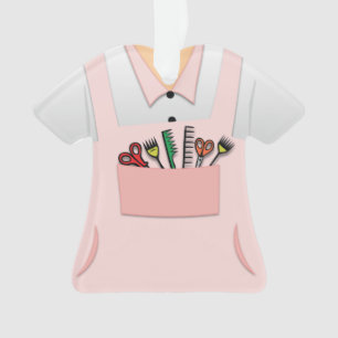 Ornamento personalizado do Beautician do