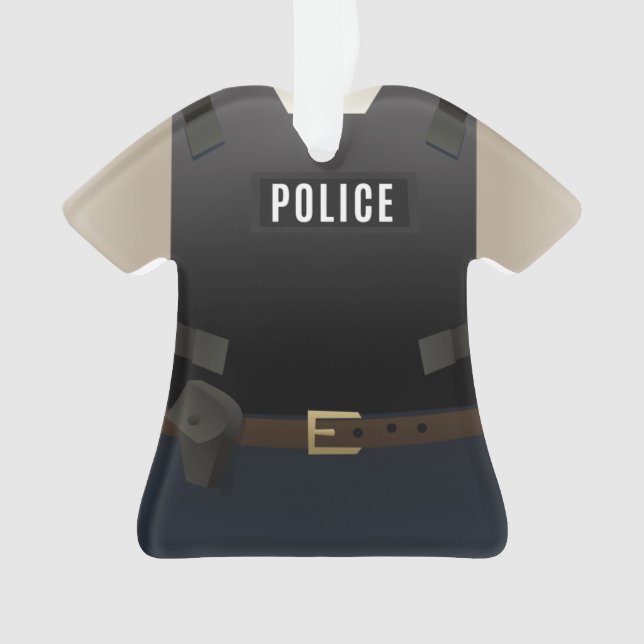 Ornamento personalizado do feriado do Natal da (Frente)