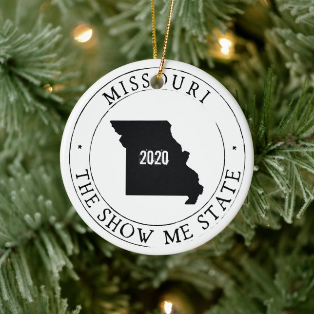 Ornamento Personalizado do Missouri (Árvore)