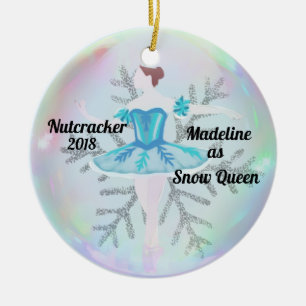 Ornamento personalizado do Nutcracker - rainha da