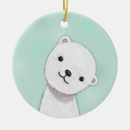 Ornamento personalizado do ornamento do bebê