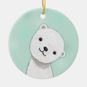 Ornamento personalizado do ornamento do bebê