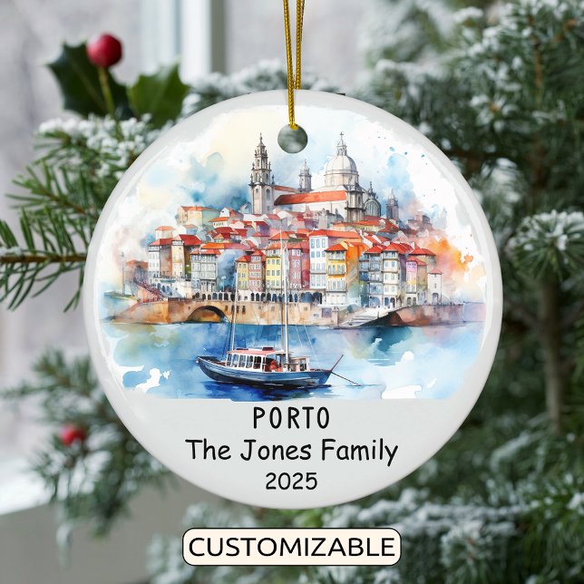 Ornamento Personalizado do Porto, Portugal (Criador carregado)