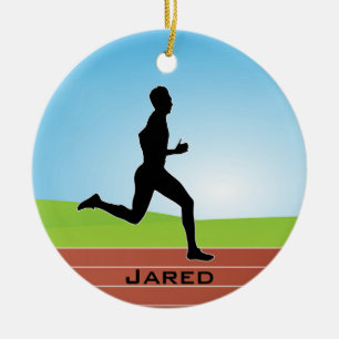 Ornamento Personalizado do Runner