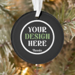 Ornamento personalizado, exclusivo, elegante e minimalista<br><div class="desc">Esta design é acessível a todos. Sinta-se livre para personalizar o logotipo,  as imagens,  o texto e as cores de acordo com suas preferências. Muito obrigado.</div>