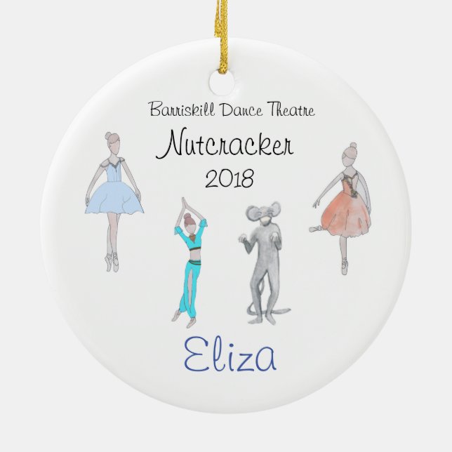 Ornamento Personalizado para Kate M. #3 (Traseira)