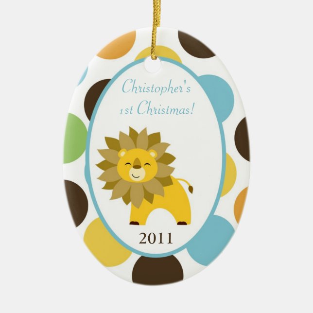 Ornamento Personalizado Personalizado da Família S (Frente)