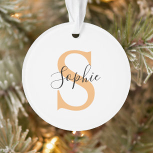Ornamento Personalizado Seu Nome, Nome Personalizado, Presen