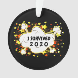 Ornamento Personalizável sobrevivi à explosão 20xx