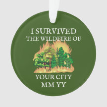 Personalizável, sobrevivi ao fogo selvagem