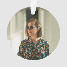 Ornamento Personalized Birthday Ornaments – Photo & Message 