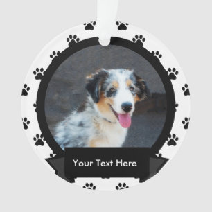 Ornamento Personalizou seu cão de estimação