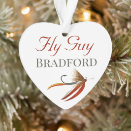 Ornamento Pescadores monogramas pesca isca