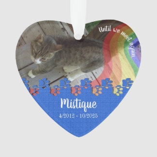 Ornamento Pet Memorial Lembrança Amada Keepsasak