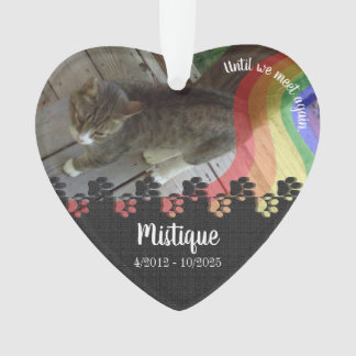 Ornamento Pet Memorial Lembrança Amada Keepsasak