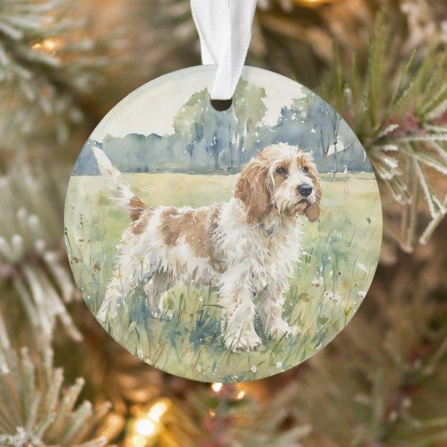 Ornamento Petite Basset Griffon Vandeen  - PBGV (Árvore)
