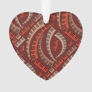 Ornamento Piano Chaves Cerâmicas Curvas