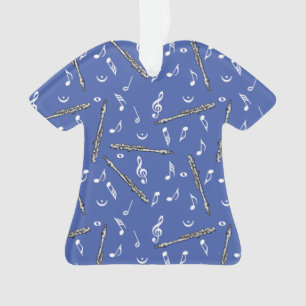 Ornamento Piccolo Music Note Pattern