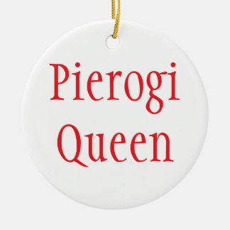 Ornamento "Pierogi Queen - Feliz Natal 2024"