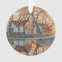 Ornamento Piet Mondrian - Fazenda Perto de Duivendrecht