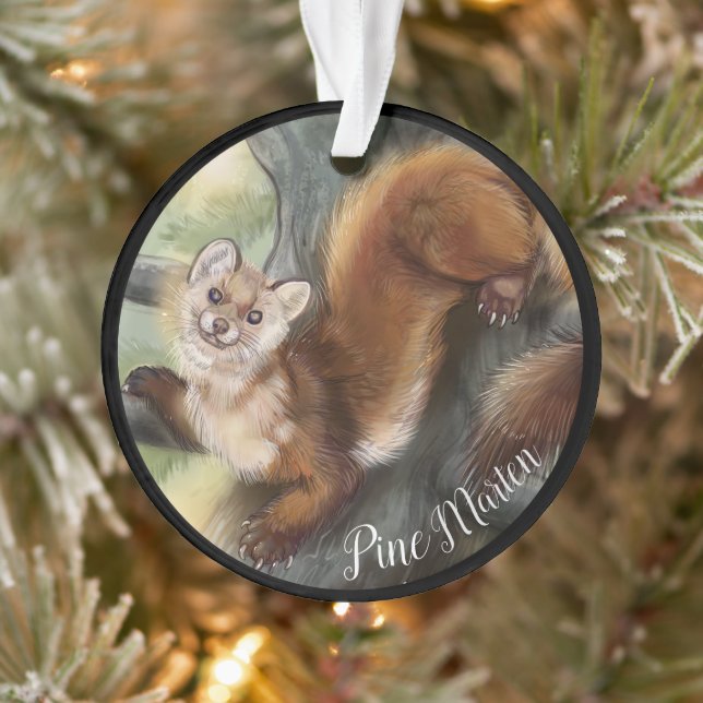 Ornamento Pine Marten (Árvore)