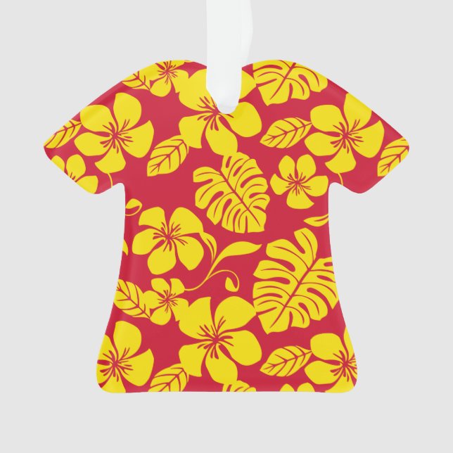 ORNAMENTO PINK BIKINI (VERMELHO/DOURADO) (Frente)