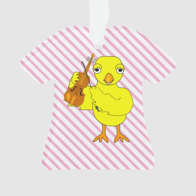 Ornamento Pintinho de Violino (Frente)