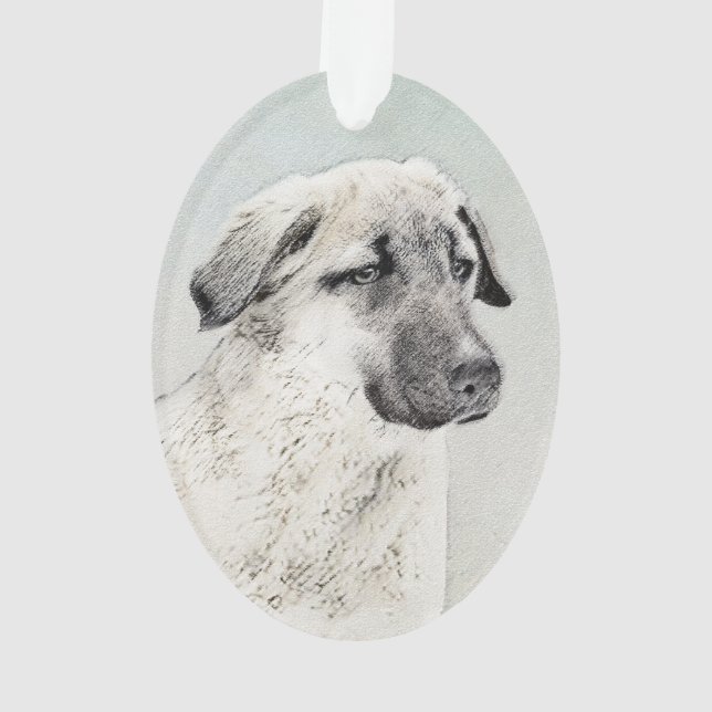 Ornamento Pintura Anatoliana Shepherd - Arte Original para C (Verso)
