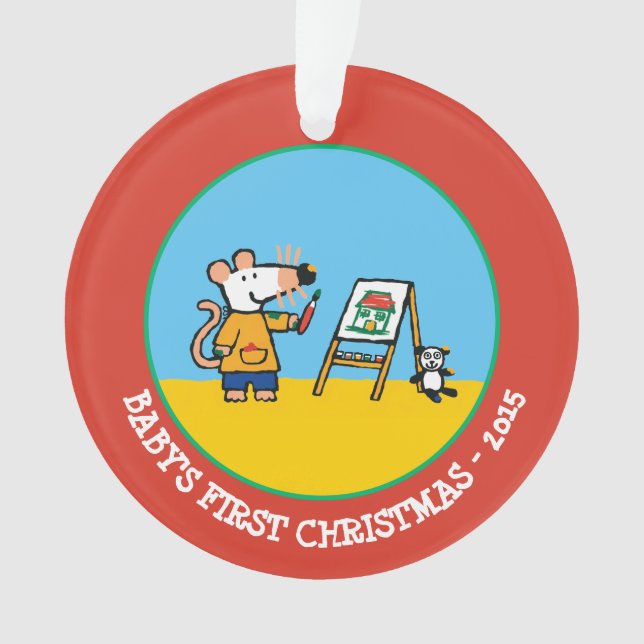 Ornamento Pintura com Maisy! (Frente)