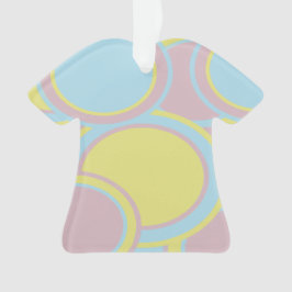 Ornamento Pintura de Abstrato de Pastel Moderno