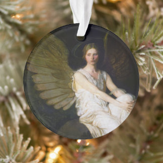 Ornamento Pintura de Anjo de Abbott Handerson Thayer Antiga