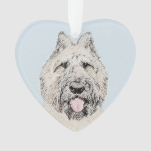 Ornamento Pintura de Bouvier des Flandres - Arte Original de