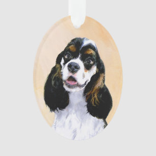 Ornamento Pintura De Cocker Spaniel (Participante) - Arte De