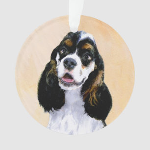 Ornamento Pintura De Cocker Spaniel (Participante) - Arte De