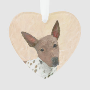 Ornamento Pintura Terrier sem cabelos americana - Arte canin