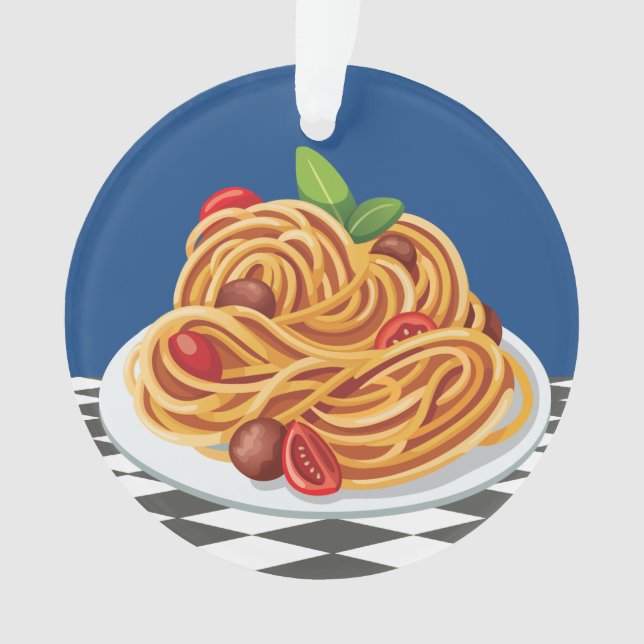 Ornamento Pizza 2 Mãe/Restaurante - SRF (Frente)