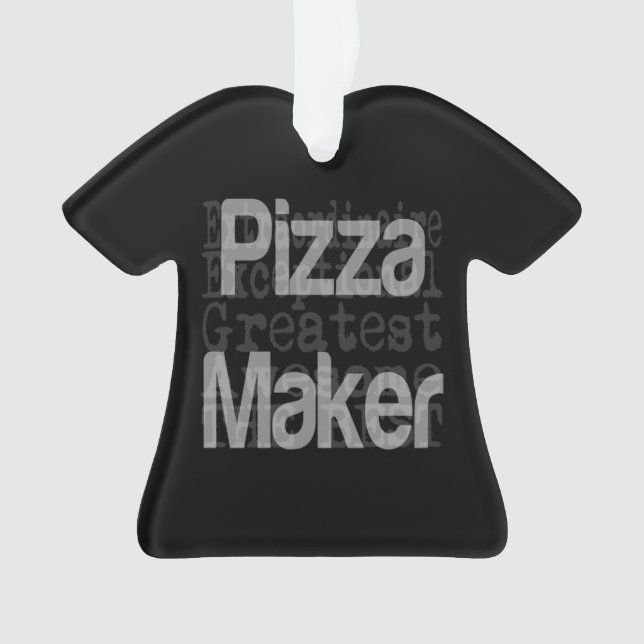 Ornamento Pizza Maker Extraordinaire (Frente)