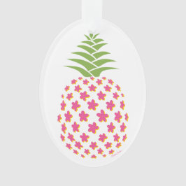 Ornamento Plumeria Pineapple