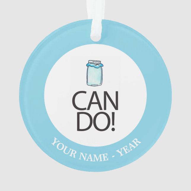 Ornamento Pode fazer (Verso)